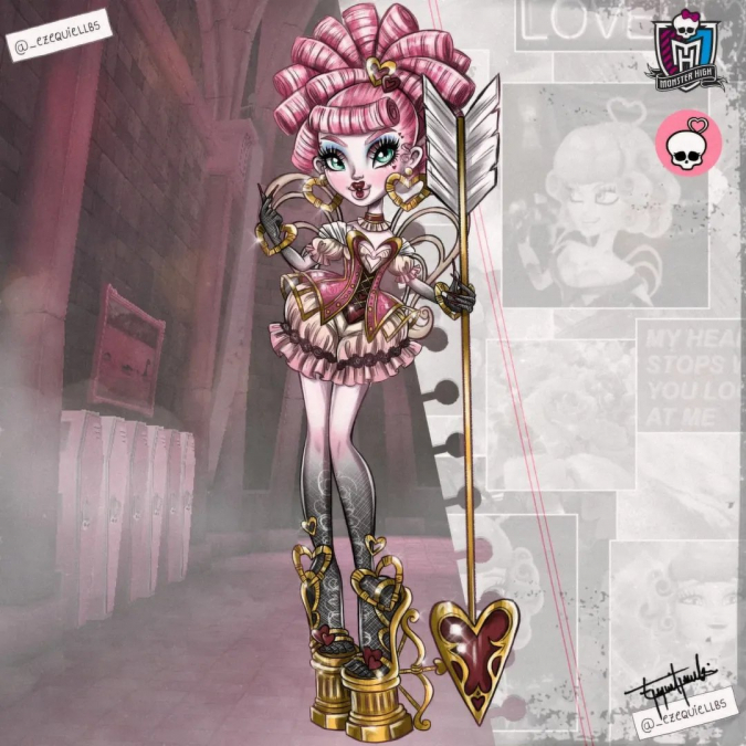 Монстер Хай в стиле Братц готический гламур арты
