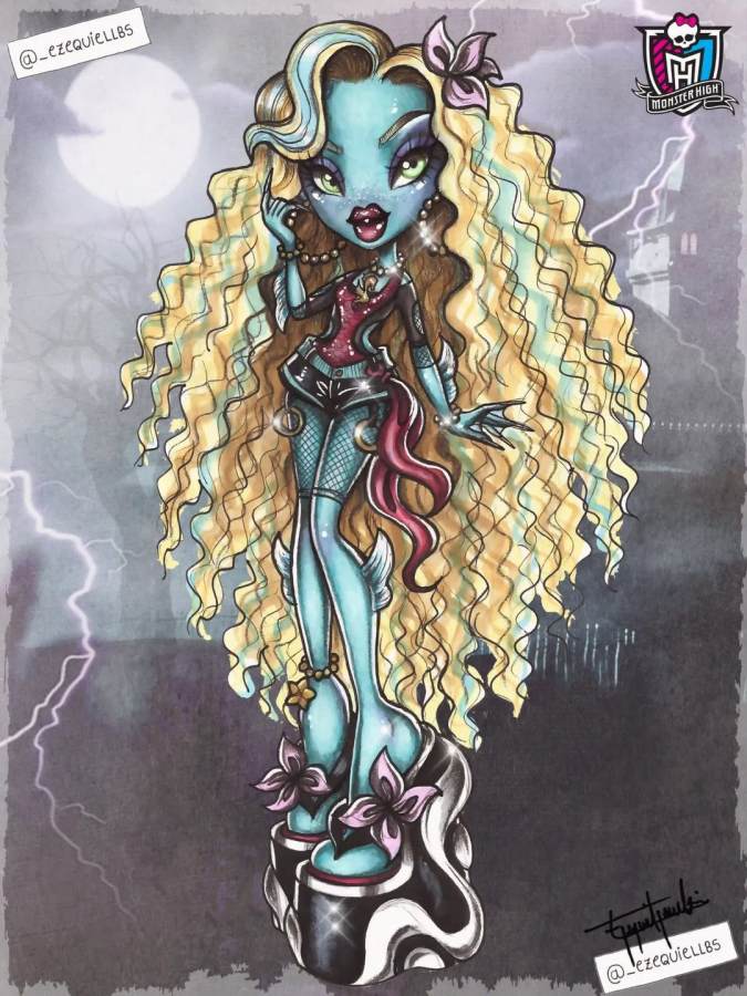 Монстер Хай в стиле Братц готический гламур арты