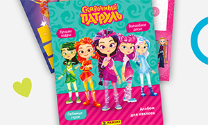 Альбом наклеек Panini Сказочный Патруль