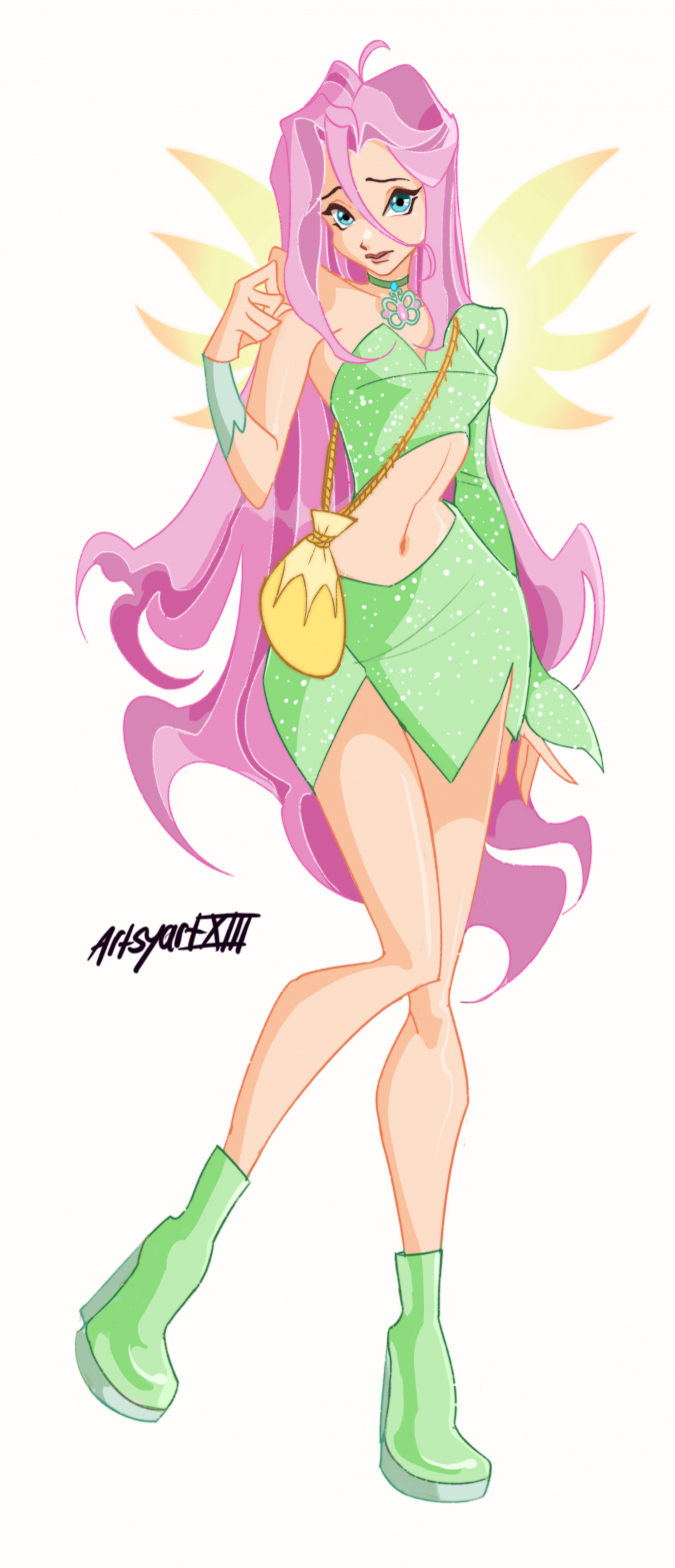 Флаттершай Чармикс Винкс картинка