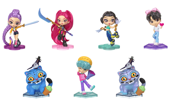 Кейпоп-охотницы на демонов фигурки от Маттел