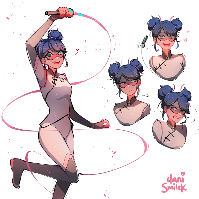 Леди Баг и Супер Кот Маринет и Адриан романтические картинки, фанарт