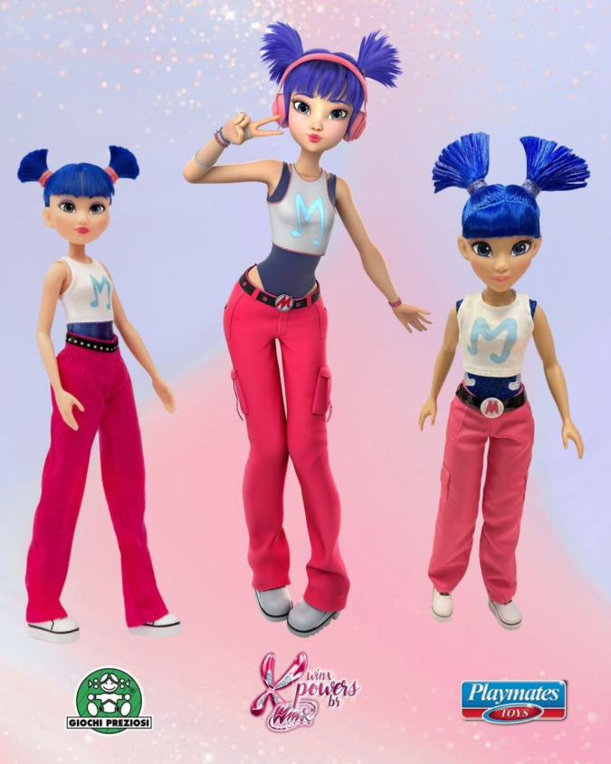 Сравнение кукол Винкс по мотивам Перезапуска Playmates Toys и Giochi Preziosi