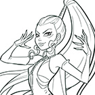 Новые официальные раскраски с Трикс: Айси, Сторми и Дарси