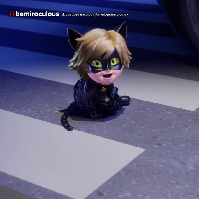 Малыш Супер Кот из серии Реджинерация 6 сезона Леди Баг картинки