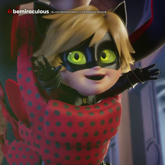 Малыш Супер Кот из серии Реджинерация 6 сезона Леди Баг картинки