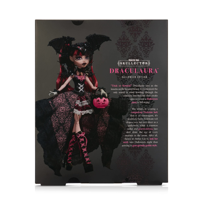 Новая коллекционная готическая Дракулаура Monster High Skullector Draculaura Halloween edition